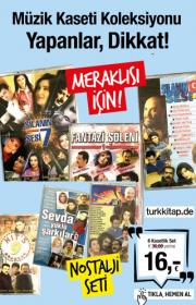 Müzik Kaseti Koleksiyon Seti (6 Kaset Birarada) Meraklısı İçin!