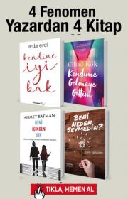 4 Fenomen Yazardan 4 Kitap - Arda Erel ve Ahmet Batman'ın Yeni Kitapları bu Sette!