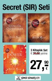 Secret (SIR) Seti (3 Kitap + 10,- Euro Hediye Kuponu)