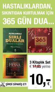 Hastalıklardan, Sıkıntıdan Kurtulmak için 365 Gün Dua Seti
(3 Kitap Birarada)