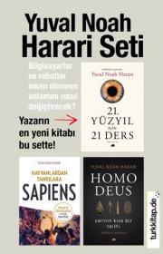 Yuval Noah Harari Seti (3 Kitap Birarada) Yazarın En Yeni Kitabı bu Sette!