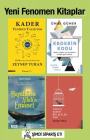 Yeni Fenomen Kitaplar (4 Kitap Birarada) Hayallerin Allaha Emanet kitabı bu sette!