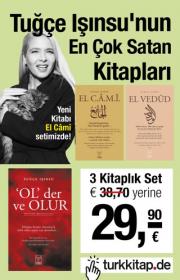 Tuğçe Işınsu 2019 Yılı Kampanyası (3 Kitap Birarada) El Cami Kitabı bu sette!