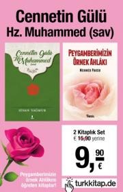 Cennetin Gülü Hz. Muhammed Seti (2 Kitap Birarada)