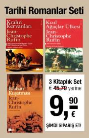 Tarihi Roman Seti (3 Kitap Birarada) Ünlü Yazarın Ödüllü Romanları!