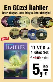 En Güzel İlahiler Seti (1 Kitap + 11 VCD) Süper Kampanya