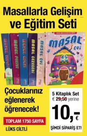 Masallarla Gelişim ve Eğitim Seti(5 Kitap)