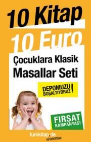 10 Çocuk Masal Kitabı 10 EuroTamamen Renkli ve ResimliFırsat Kampanyası