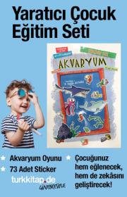 Yaratıcı Çocuk Eğitim Seti -Akvaryum Oyunu (73 Sticker)