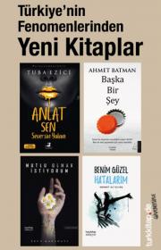 Türkiye'nin Fenomenlerinden Yeni Kitaplar (4 Kitap)