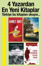 4 Yazardan En Yeni Kitaplar - Türkiye Bu Kitapları Okuyor (4 Kitap)