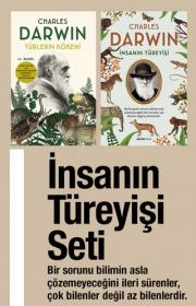 İnsanın Türeyişi Seti (2 Kitap) Darwin'i Anlamak için Okunması Gereken Kitaplar