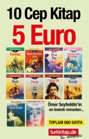 10 Cep Kitap 5 Euro - Ömer Seyfeddin'den En Güzel Eserler!