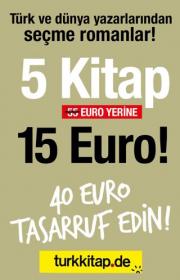 5 Kitap 15 Euro - Türk ve Dünya Yazarlarından Eserler!