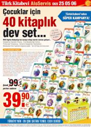 Çocuklar için 40 KitaplıkDev SetSüper Kampanya