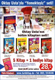 Oktay Usta ile Yemekteyiz Seti(5 Kitap + 1 Hediye Kitap + 10,- Euro Hediye Kuponu)