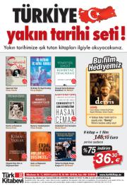 Türkiye Yakın Tarihi Seti9 Kitap + 1 Film Hediye % 75 Süper Indirimli