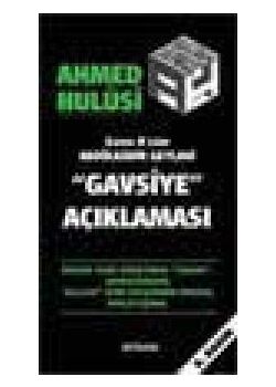 Gavsiye Açiklamasi