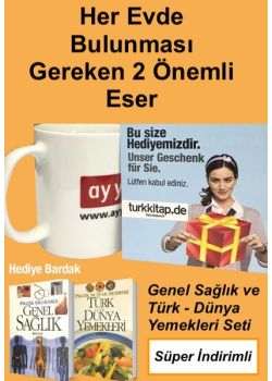 Pratik Bilgilerle Genel Sağlık ve Yemek Seti  (2 Kitap Birarada / Ciltli ve Renkli Resimli)