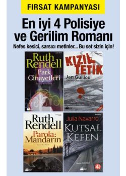 Polisiye ve Gerilim Romanları Seti (4 Kitap) Fırsat Kampanyası