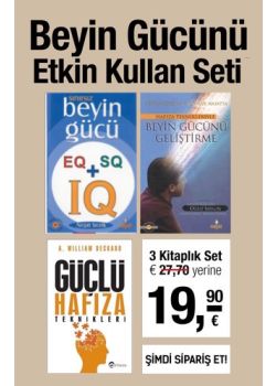 Beyin Gücünü Etkin Kullanmak Seti (3 Kitap Birarada)