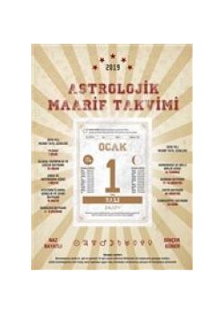 2019 Astrolojik Maarif Takvimi 