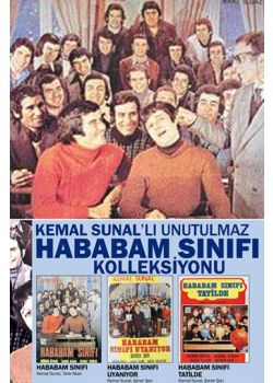 Hababam Sınıfı Seti (VCD) Kemal Sunal'lı 3 Film