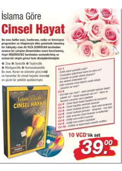 Islama Göre Cinsel Hayat Ali Riza Demircan  (10 VCD)