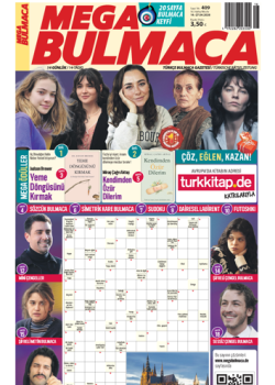 Mega Bulmaca (409. Sayı) Daha Güçlü, Daha Ödüllü, Daha Dopdolu!