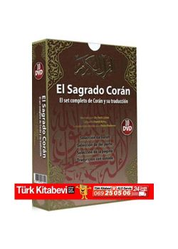 Ispanyolca Kuran-i Kerim Hatim Seti El Sagrado Coran (10 DVD)