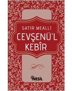 Cevşenü’l Kebir  Satır Mealli (Cep Boy / Bez Ciltli)