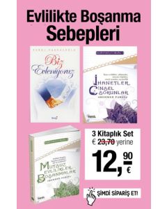Evlilikte Boşanma Sebepleri Seti (3 Kitap Birarada) Bir Evlilik Nasıl Kurtulur?