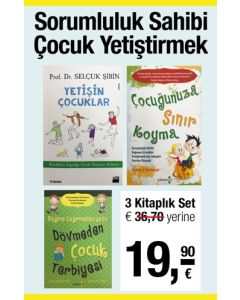 Sorumluluk Sahibi Çocuk Yetiştirmek (3 Kitap) Çocuğunuza Sınır Koyma