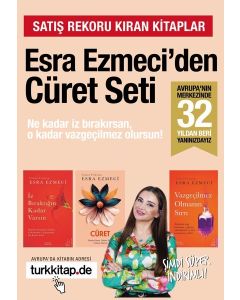 Esra Ezmeci'den Cüret Seti (3 Kitap) Satış Rekoru Kıran Kitaplar